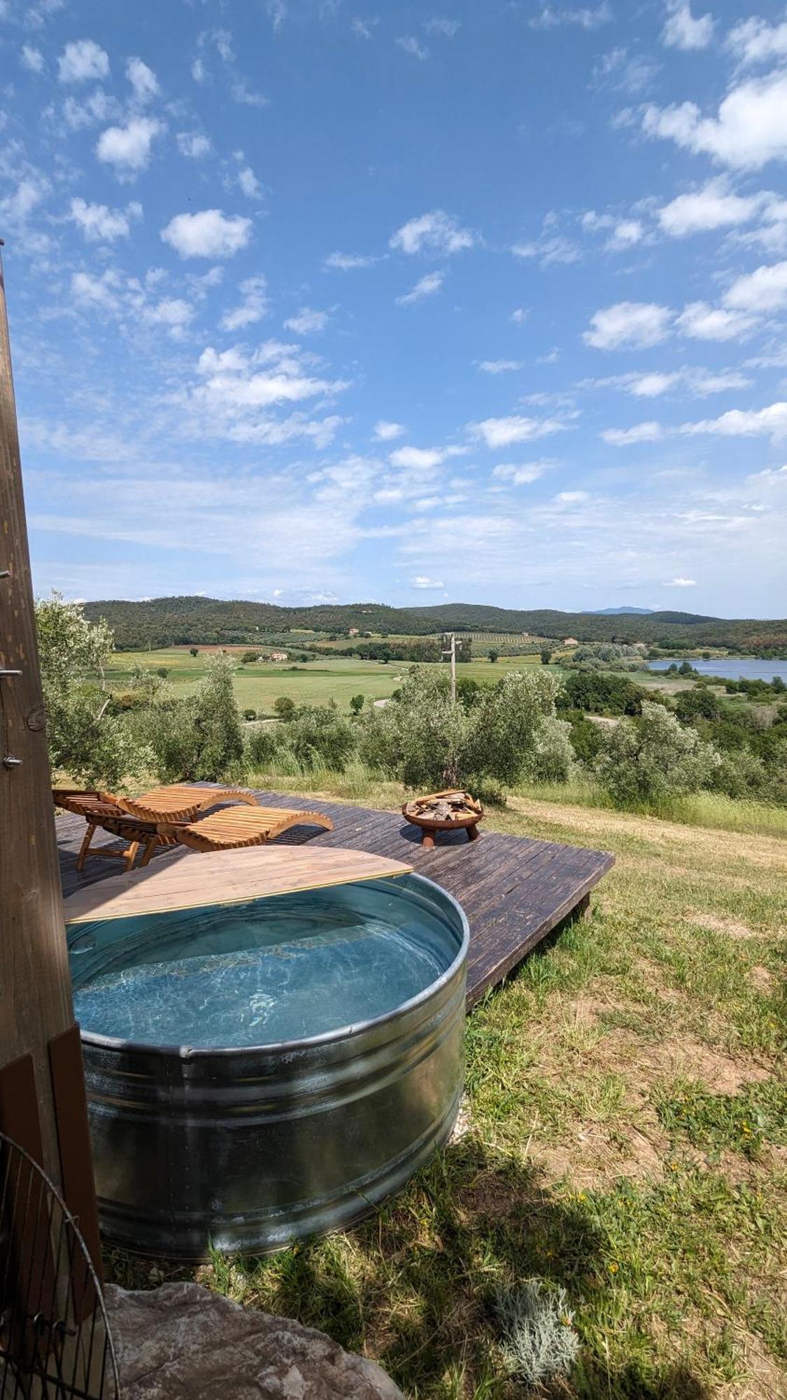 Hotel Glamping Stregaia Massa Marittima Exterior foto